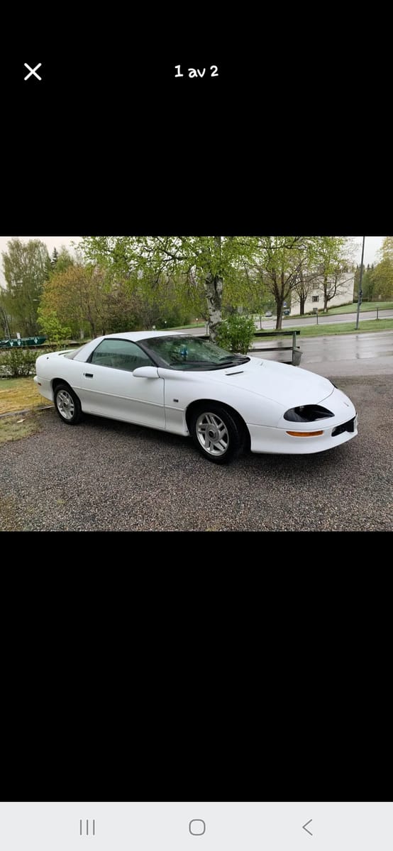 Chevrolet camaro 95