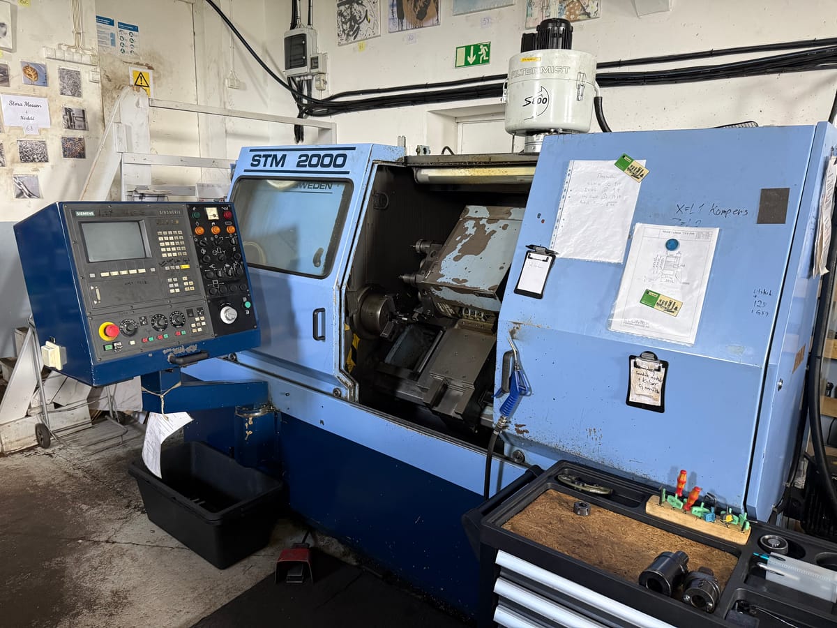 CNC svarvar Storebro och Index