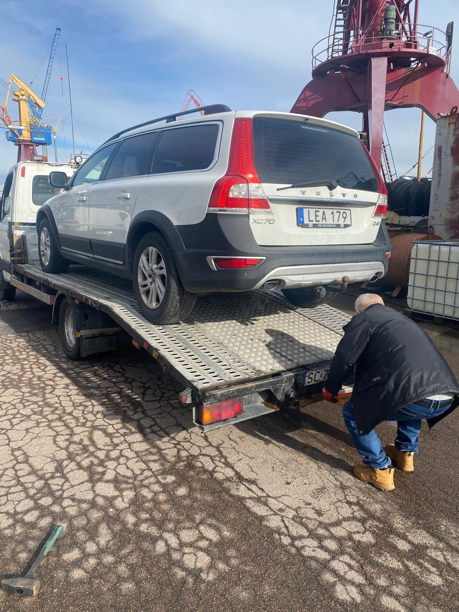 Volvo XC70 D4, silver