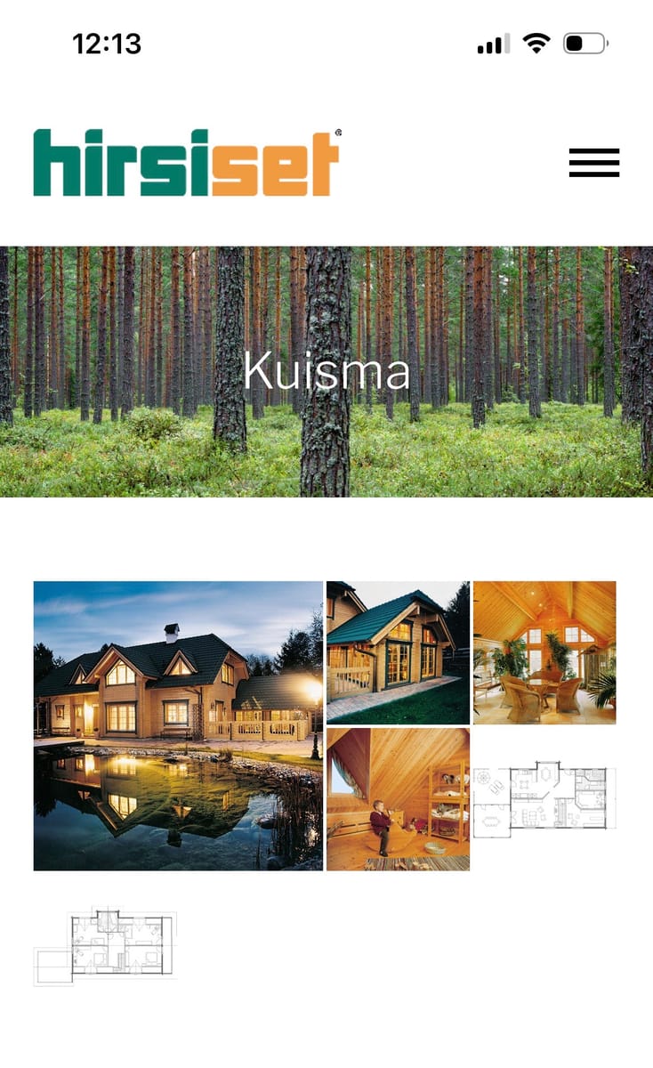 Timmerhus Hirsiset Kuisma
