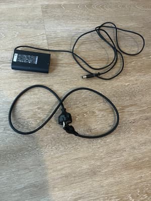 Dell 65W original nätadapter/laddare + strömkabel
