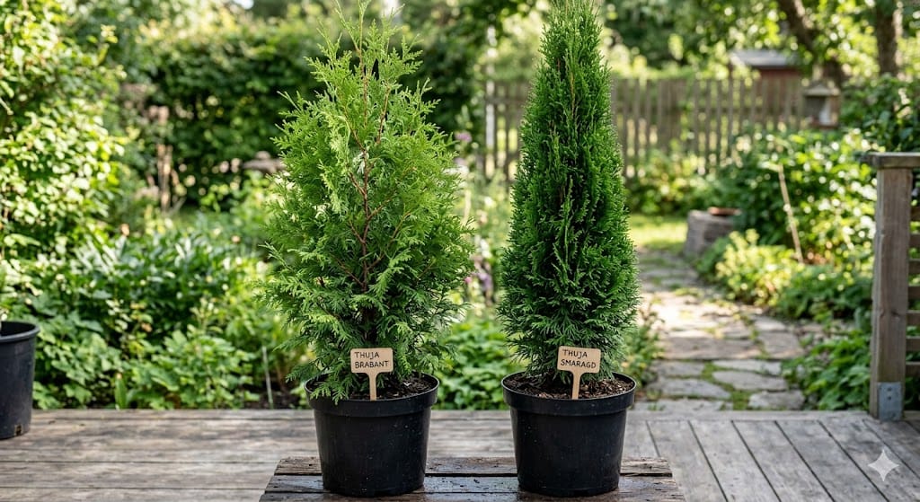 🌱 Skapa drömhäcken! Fina Thujor (Smaragd/Brabant) med smidig leverans 🚛