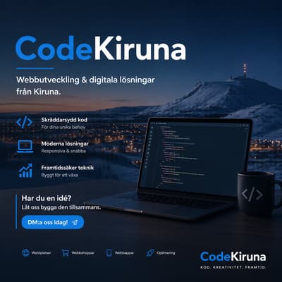 Professionell webbutveckling – Snabba & moderna hemsidor