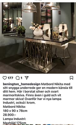 Matbord (marmor)