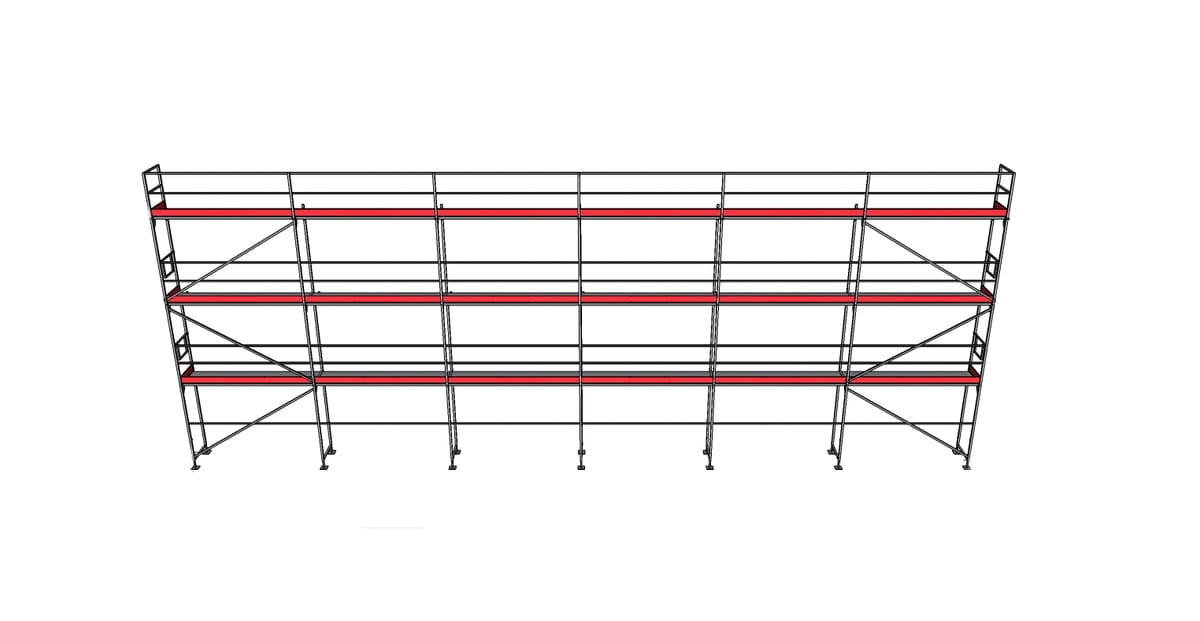 Modulställningspaket 322 (18 x 8 m)