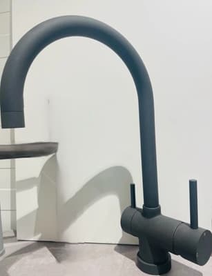Köksblandare iCrolla, Paris 6570A KLI B, klippgrå, Silgranit